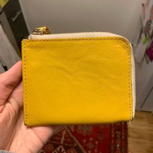 Clare V. Dandelion Corner Zip Wallet